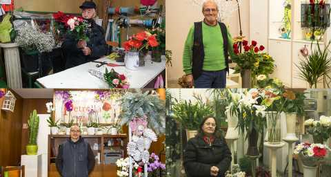 Viaggio tra i fiorai storici di Bari: Prima "lo si diceva" con un bocciolo, oggi c' il cellulare